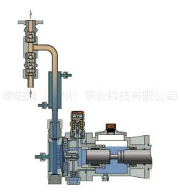 Рис. D Удаленная высокотемпературная насосная головка