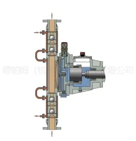 Рис. Е Гидравлическая термостатическая насосная головка