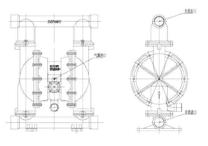 электрического мембранного насоса